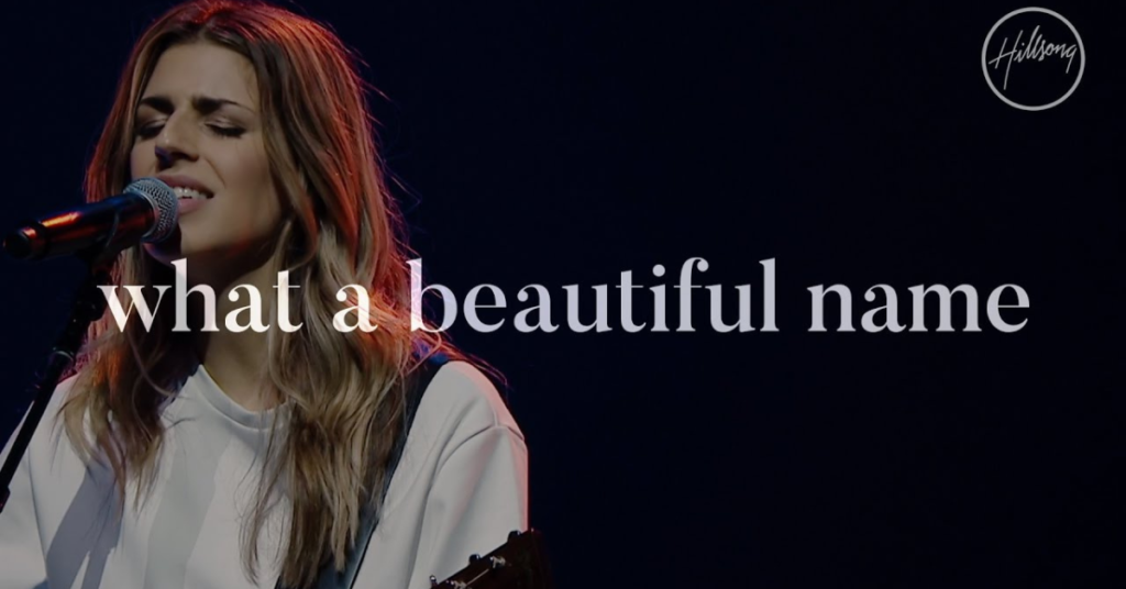 What A Beautiful Name It Is Worship Song